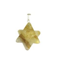 Colgante Merkabas Citrino 2.5cm